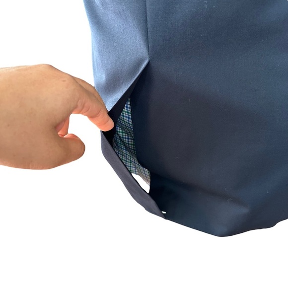 MICHAEL Michael Kors Black 100% Wool 2 Button Blazer Sport Coats Size: 40R - Picture 5 of 16